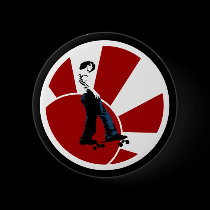 Tokyo Skate Button