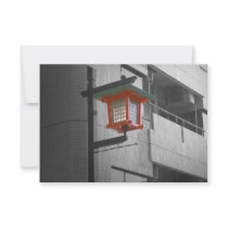 Tokyo Street light Invitations