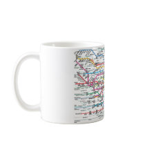 Tokyo Subway Map Mug