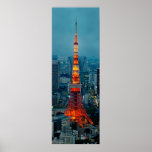 Tokyo Tower at sunset Print
