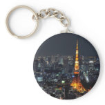 Tokyo Tower by Night keychains