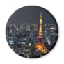 Tokyo Tower by Night Fridge Magnet