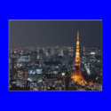 Tokyo Tower by Night postcards