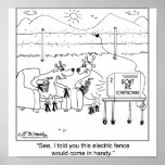 Told You the Electric Fence Would be Handy: posters