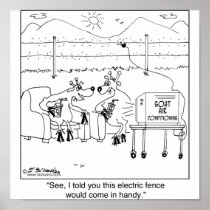 Told You the Electric Fence Would be Handy: Print