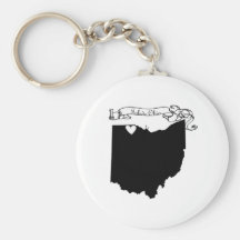 Toledo Ohio Key Chain