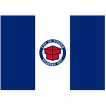 Toledo, Ohio, United States flag Photo Cutouts