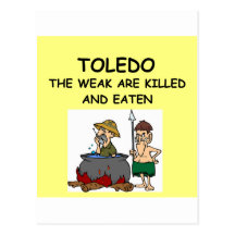 TOLEDO POST CARD