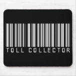 Toll Collector Bar Code Mouse Mat