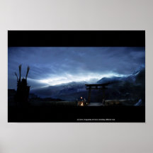 Tollgate (Matte Painting Enviroment) Print