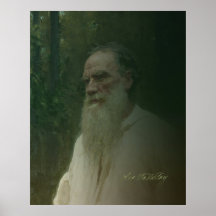 Tolstoy by Repin Posters