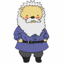 Tolstoy hedgehog desk sculpture acrylic cut outs