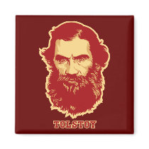 Tolstoy Magnet by Libertymaniacs Tolstoy Magnet