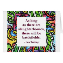 Tolstoy Quote Card