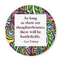 Tolstoy Quote Fridge Magnets