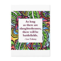 Tolstoy Quote Post Cards