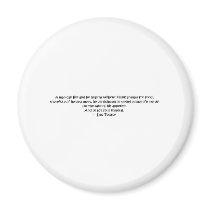 Tolstoy vegetarian quote magnets by abbicus Tolstoy vegetarian quote magnets