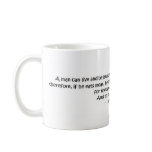 Tolstoy vegetarian quote mug