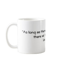 Tolstoy Vegetarian Quote Coffee Mug