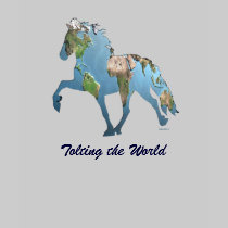 Tolting the World t-shirts