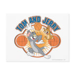 Tom and Jerry Basketball 4 Post Card