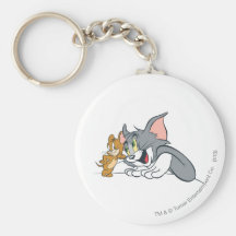 Tom and Jerry Best Buds Keychain