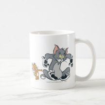 Tom and Jerry Black Paw Cat Mugs