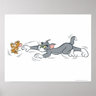 Tom and Jerry Chase print