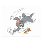 Tom and Jerry Chase Turn Postcard