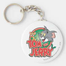 Tom and Jerry Classic Logo Key Chain
