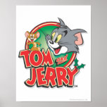 Tom and Jerry Classic Logo Poster