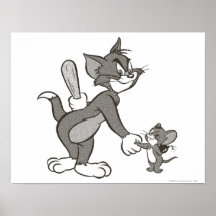 Tom And Jerry Deceitful Handshake Posters