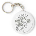Tom and Jerry King Jerry keychains