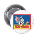 Tom And Jerry Logo Shaded buttons