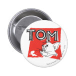Tom and Jerry Mad Cat buttons