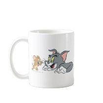 Tom and Jerry Make Faces Coffee Mug