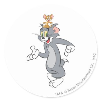 Tom and Jerry Pair Stickers
