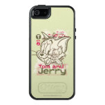 Tom and Jerry Pink and Green OtterBox iPhone 5/5s/SE Case