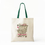 Tom and Jerry Pink and Green bags