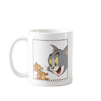 Tom and Jerry Stamp Coffee Mugs