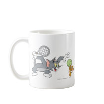 Tom and Jerry Tennis Stars 2 Coffee Mugs