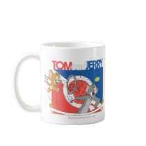 Tom and Jerry Tennis Stars 4 Coffee Mugs