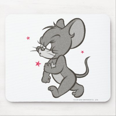 Tom and Jerry Tough Mouse 1 Mouse Pads by TOMANDJERRY Tom and Jerry