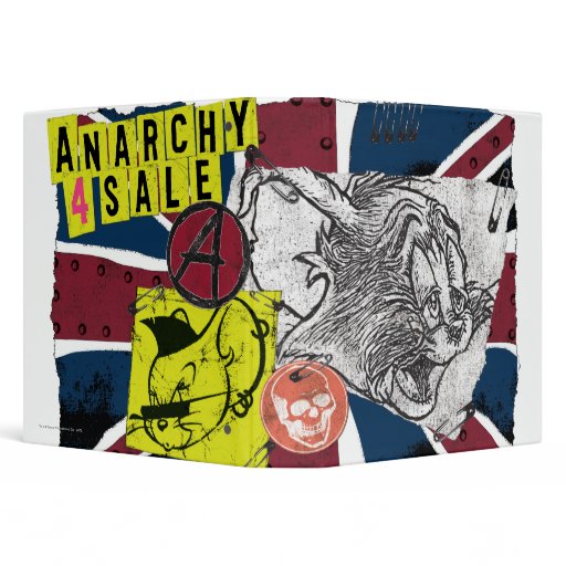 Tom And Jerry Uk Overload Sex Pistols Vinyl Binders Zazzle