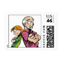 Tom & Angela stamp