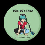Tom Boy Tara Earphones magnets