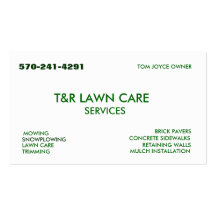 TOM BUSINESS CARD TEMPLATE