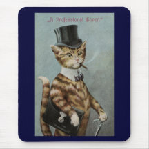 Tom Cat Dressed to the Nines Mouse Pad