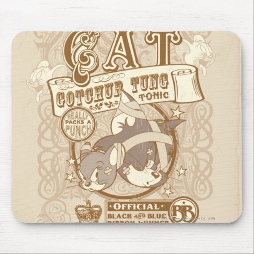 Tom Cat Gotchur Tung Tonic Mousepads