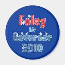 Tom Foley para el diseño de la estrella del gobern Imán De Frigorífico